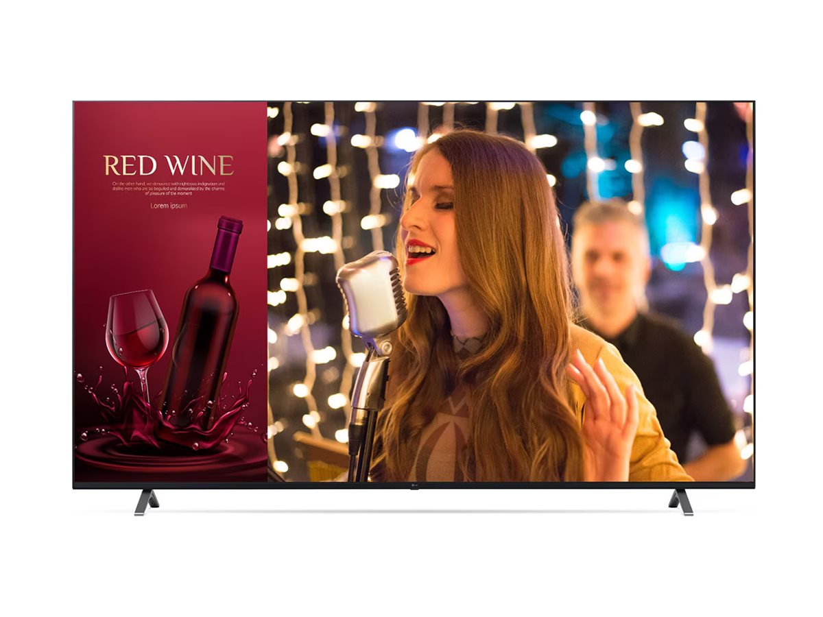 An image of LG 86UN640S0LD UN640S Series - 86" LED-backlit LCD TV - 4K - for hotel / hospitality