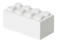 LEGO Mini Box 8 Madopbevaringsbeholder Polypropylen Hvid