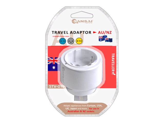 Sansai power adapter 2400 Package view Front 76950