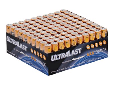 UltraLast Alkaline ULA100AAAB