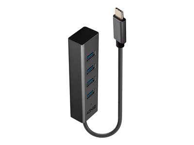 LINDY USB 3.2 Typ C Hub 4 Port - 43325
