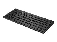 HP 355 Compact Multi-Device - Keyboard - wireless - Bluetooth 5.2 - black - recyclable packaging