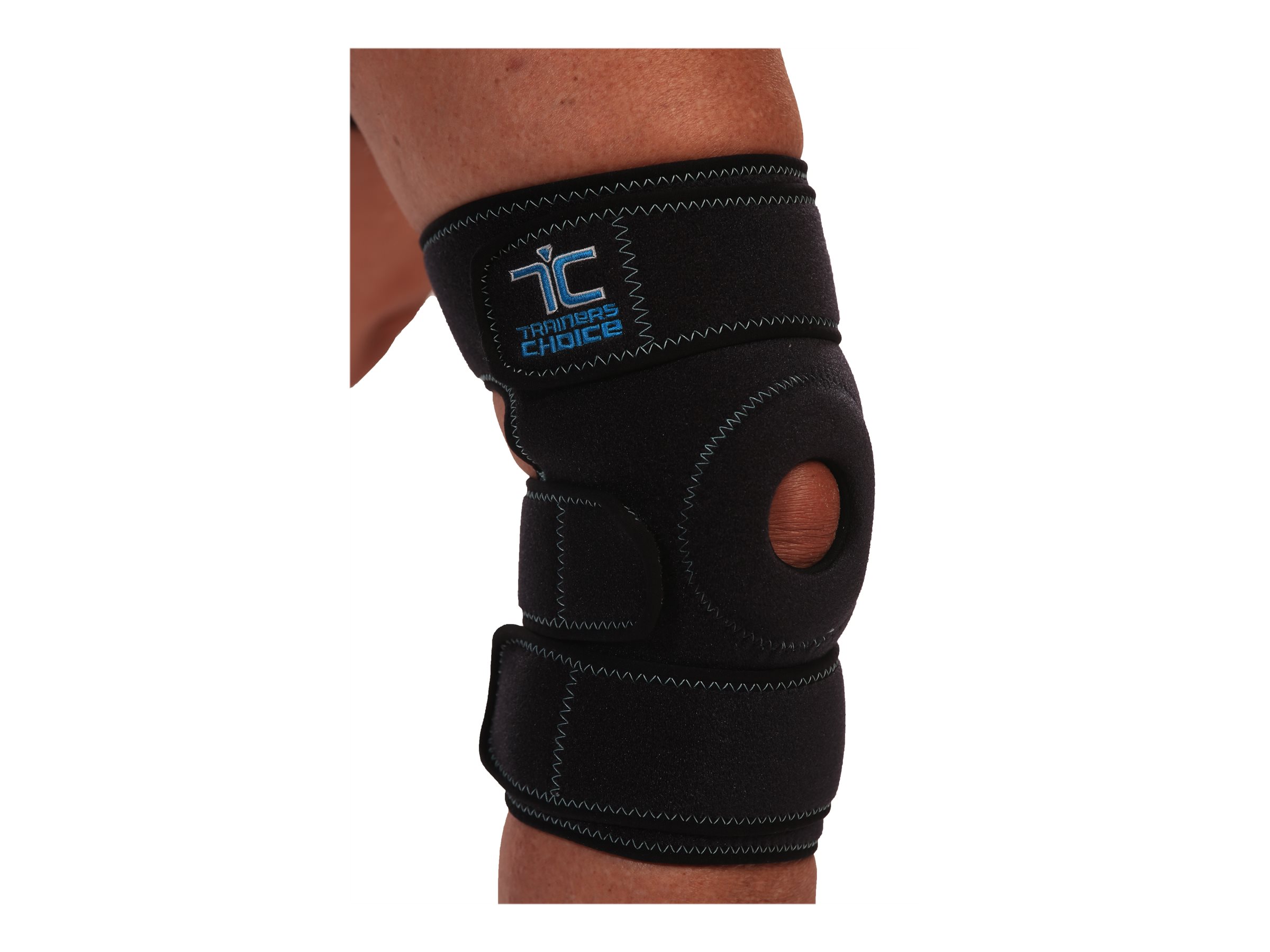 Trainers Choice Knee Compression Wrap - Black - One Size