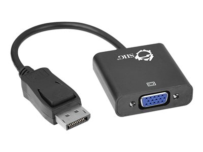 SIIG DisplayPort to VGA Adapter Converter