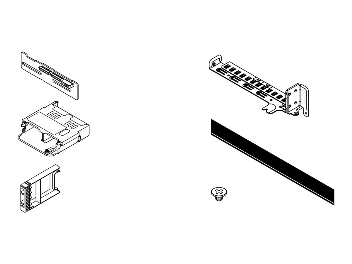 LENOVO ISG 2U V3 Rear 4x2.5 Gen5 NVMe BP