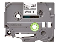 BROTHER RUBAN 6mm Noir/Blanc