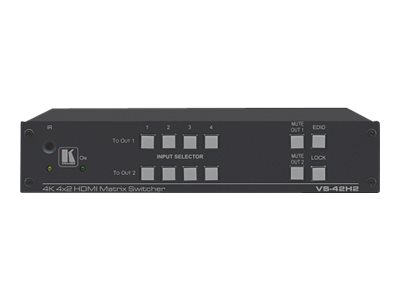 Kramer VS-42H2 4x2 18G 4K HDR HDMI 2.0 HDCP 2.2 Matrix Switcher Video/audio switch desk