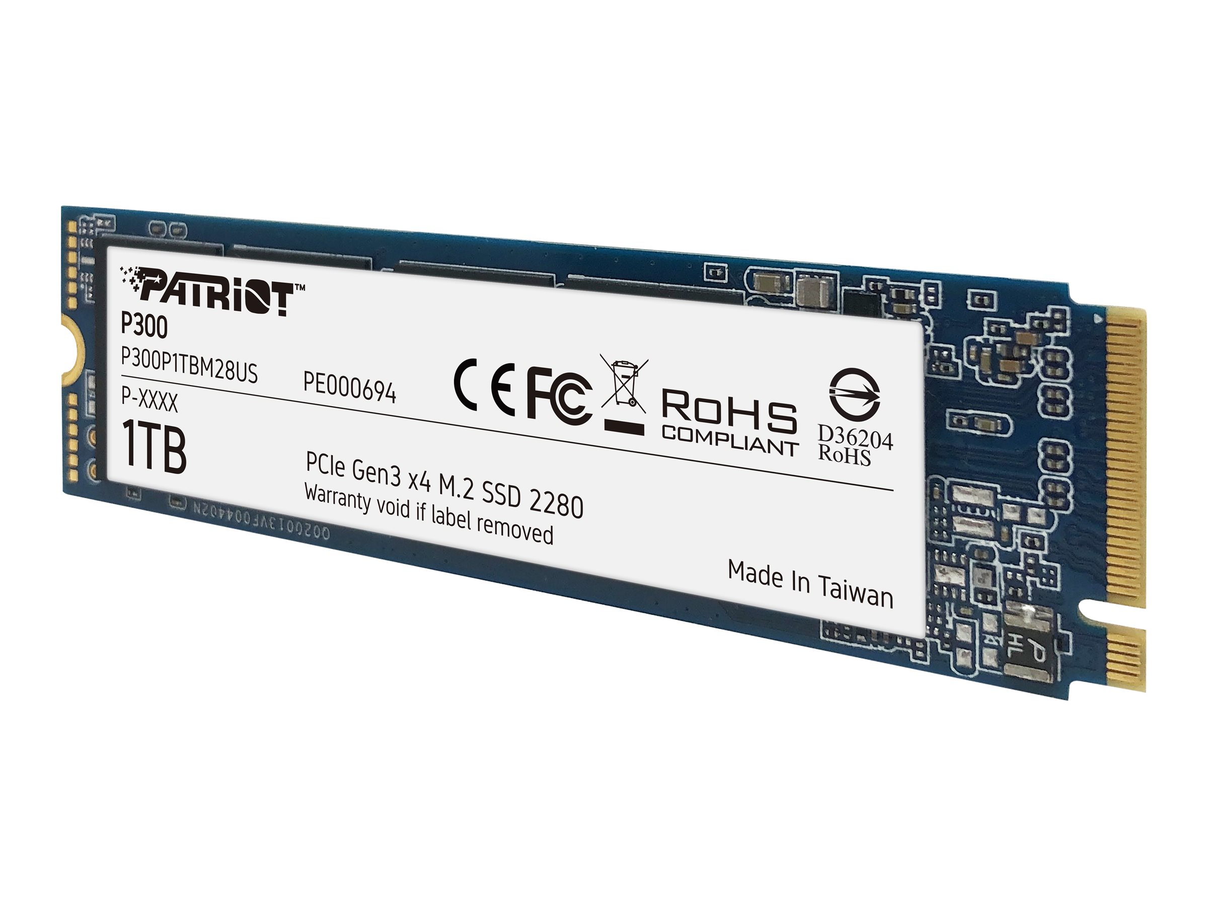 Patriot P300 - SSD - 1 TB | Overview, Specs, Details | SHI