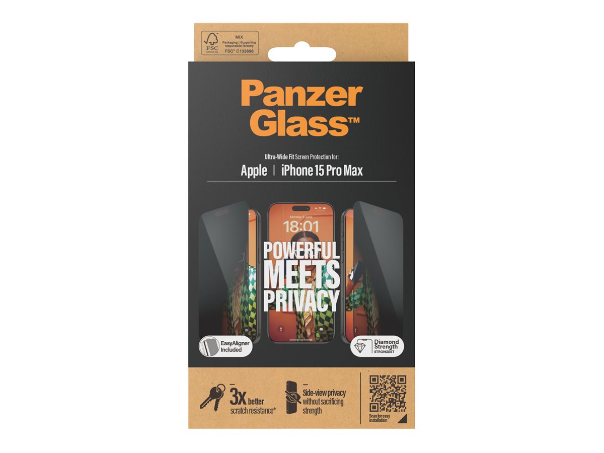 PanzerGlass Privacy Apple iPhone 15 Pro Max – foto 4