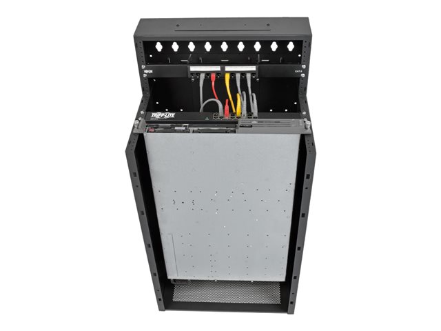 Eaton Tripp Lite Series 12U Wallmount Low Profile Vertical Rack Enclosure Server Cabinet