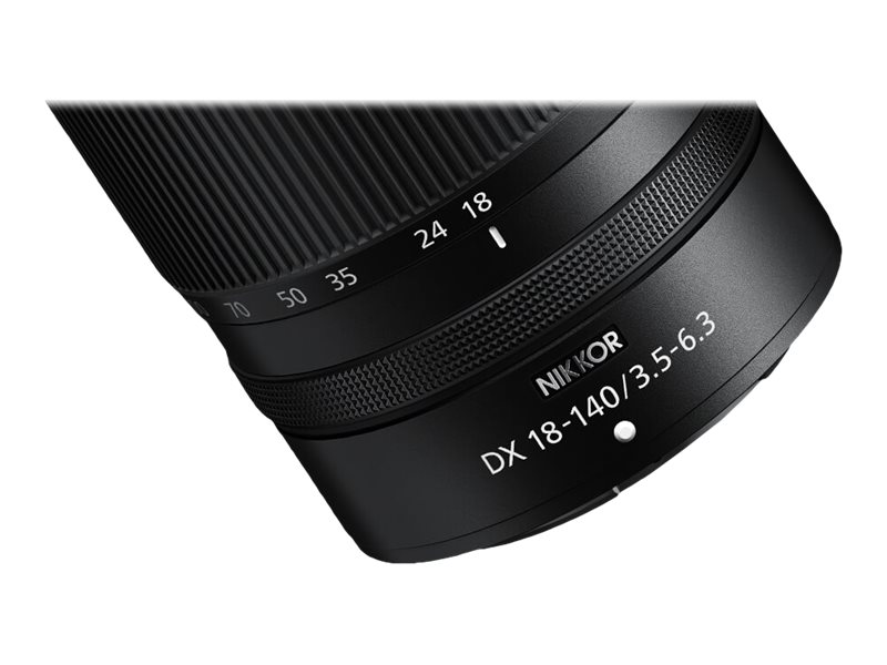 Nikon NIKKOR Z DX 18-140mm f/3.5-6.3 VR Lens - Black - 20104