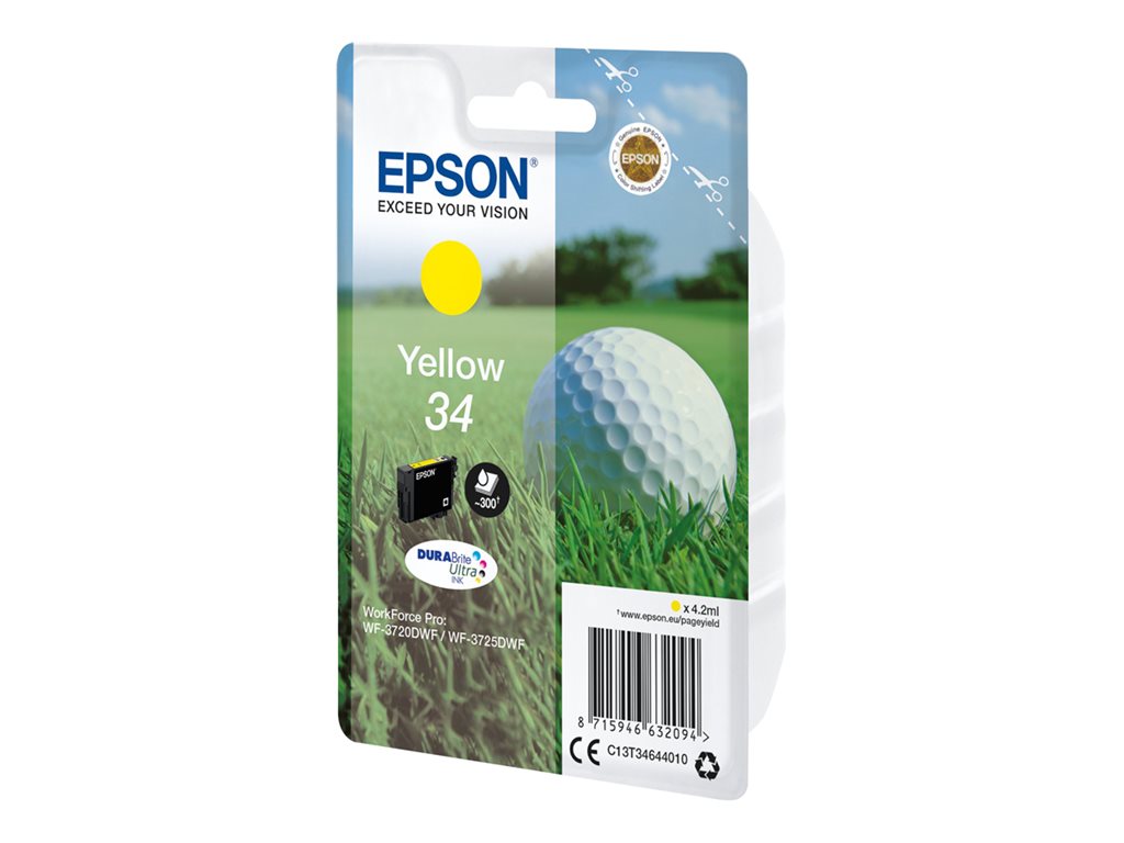 EPSON 2LB Singlepack Yellow 34 Ink
