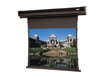 Da-Lite Tensioned Contour Electrol Wide Format Projection screen ceiling mountable 