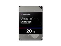 WD Ultrastar DC HC555 - hard drive - Data Centre - 20 TB - SATA 6Gb/s