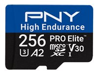 PNY PRO Elite High Endurance microSDXC UHS-I Memory Card 256GB 100MB/s