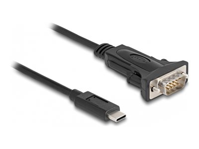 DELOCK Adapter USB Type-C > 1 x Seriell RS-232 D-Sub 9 64125 (BILD1)