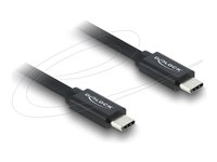 Delock USB 2.0 / USB 3.2 / Thunderbolt 3 / DisplayPort 1.4a / DisplayPort 2.0 (Alt Mode) / PCIe 3.0 USB Type-C kabel 1m Sort