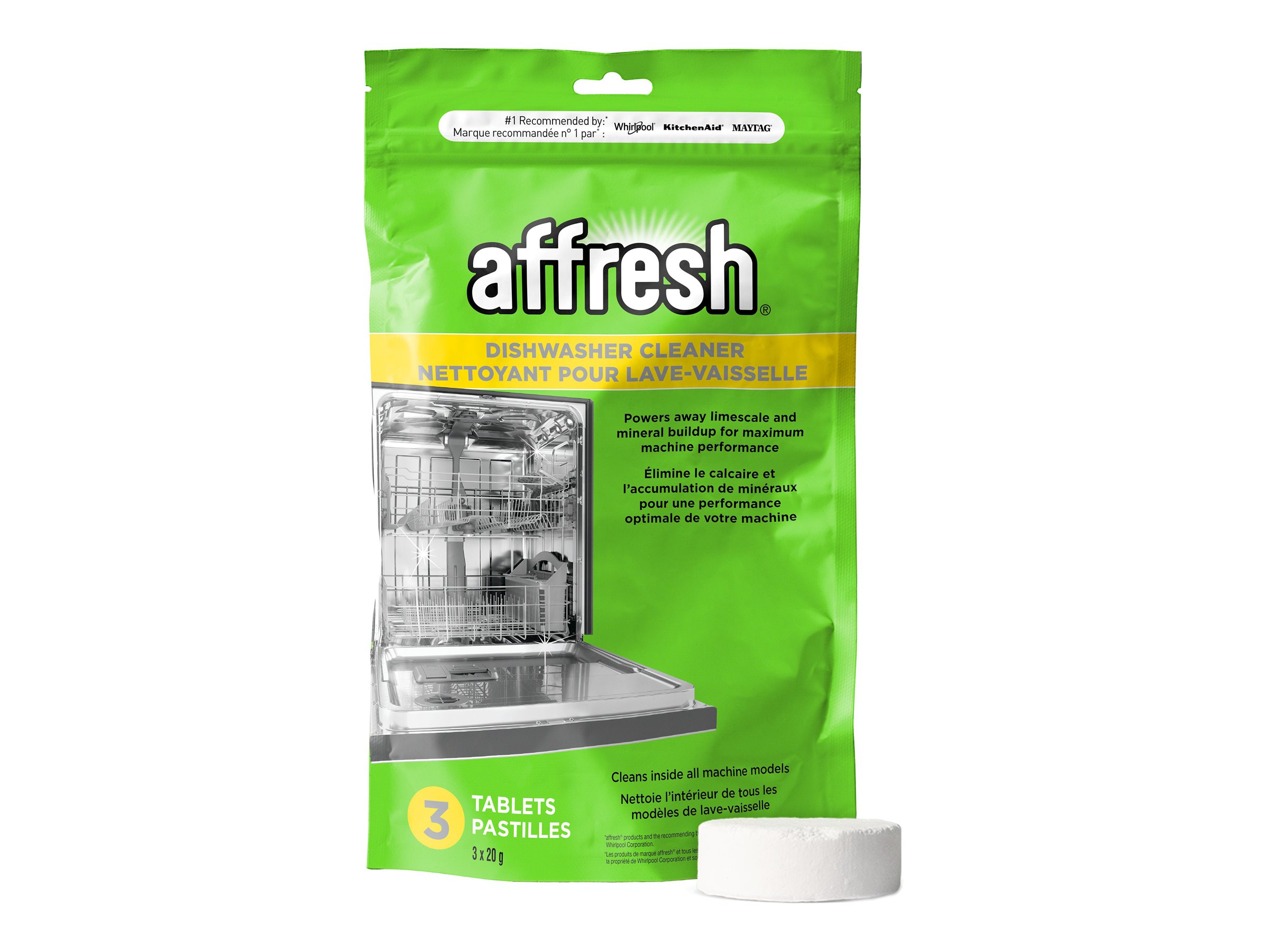 Affresh Dishwasher Cleaner - 3 x 20g