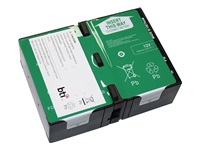 BTI - Batterie d'onduleur (équivalent à : APC APCRBC124) - 12 V - 2 x batterie 