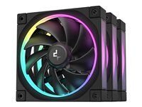 Deepcool FL12 Etuiblæsersæt 1-pack Sort 120 mm