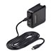Startech 100W USB-C Wall Charger, 2x USB-C/USB-A, GaN Adapter, PD 3.0