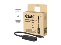 CLUB3D CAC-2505 USB-C -> HDMI 0,12m