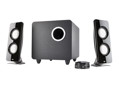 Cyber Acoustics CURVE Series CA-3610 Immersion Speaker system for PC 2.1-channel 