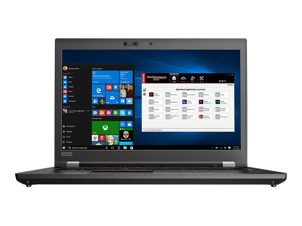 LENOVO TP P72 i7-8850H 17p 16GB 512GB