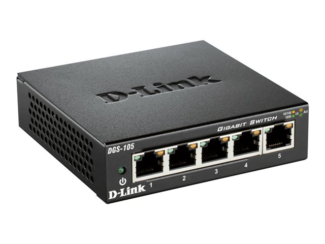 Image of D-Link DGS 105 - switch - 5 ports