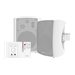 Modular AV faceplate audio amplifier - with pair w