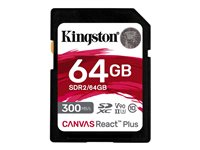 Kingston Canvas React Plus SDXC UHS-II Memory Card 64GB 300MB/s