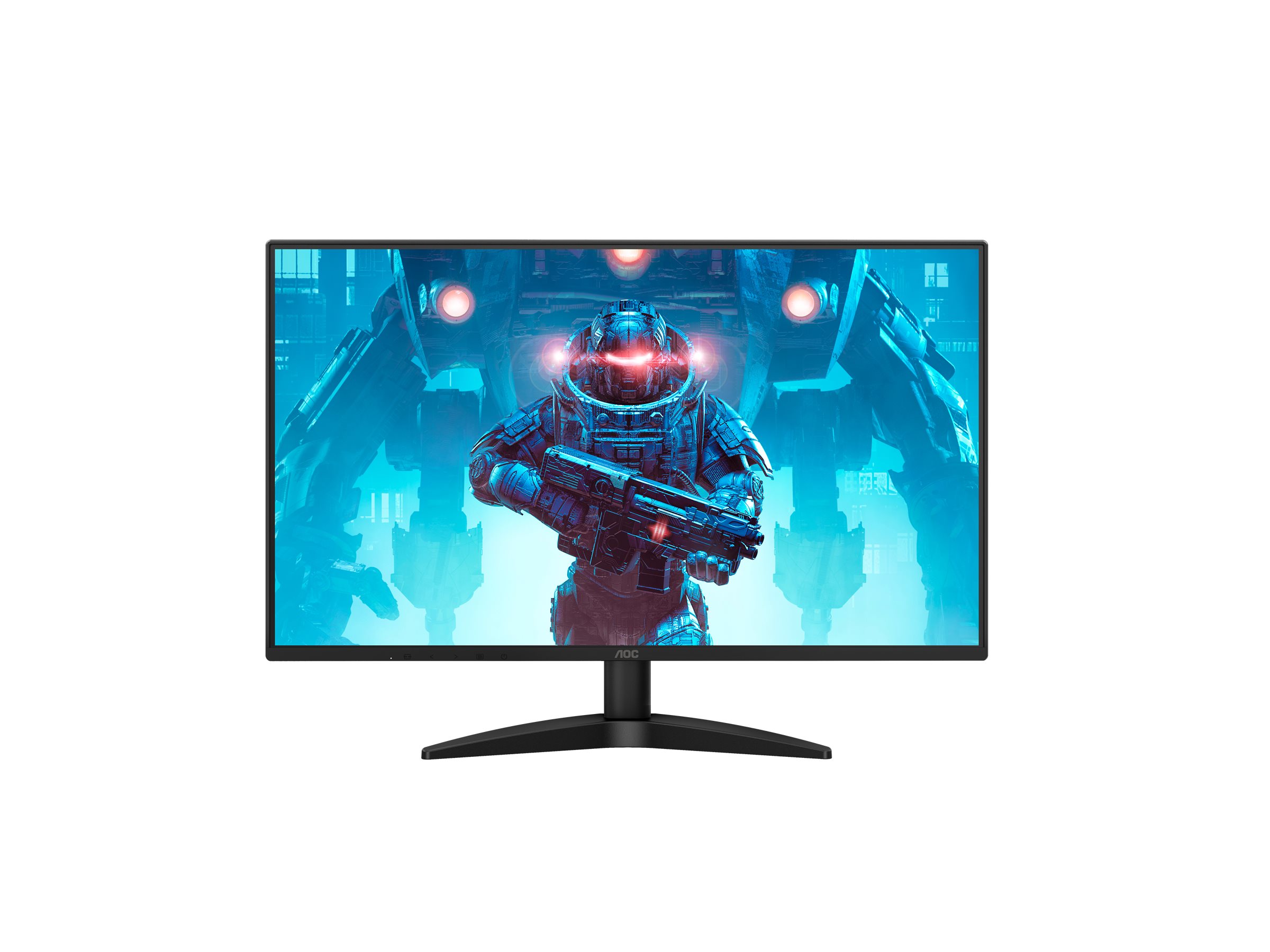 AOC 27B36X LED monitor 27 Product shot Back 79001