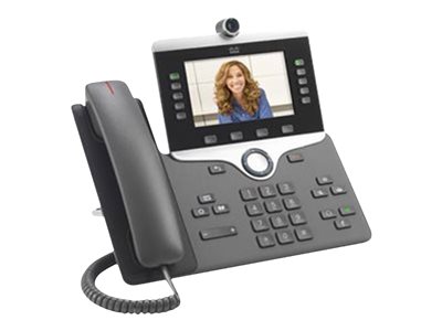 Cisco IP Phone 8865 - IP video phone - with digital camera, Bluetooth interface