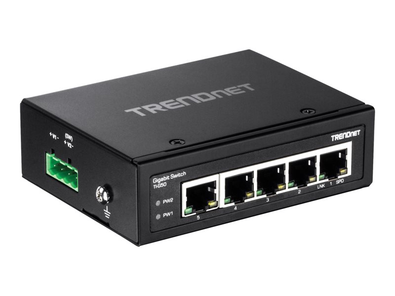 TRENDnet TI-G50 - commutateur - 5 ports - non gr - Conformit TAA