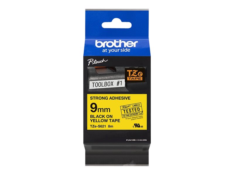 Brother TZe-S621 - ruban lamin - 1 cassette(s) - Rouleau (0,9 cm x 8 m)