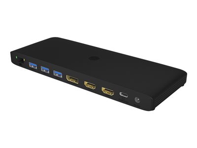Dockingstation IcyBox USB Type-C mit dreifach Videoausgabe retail