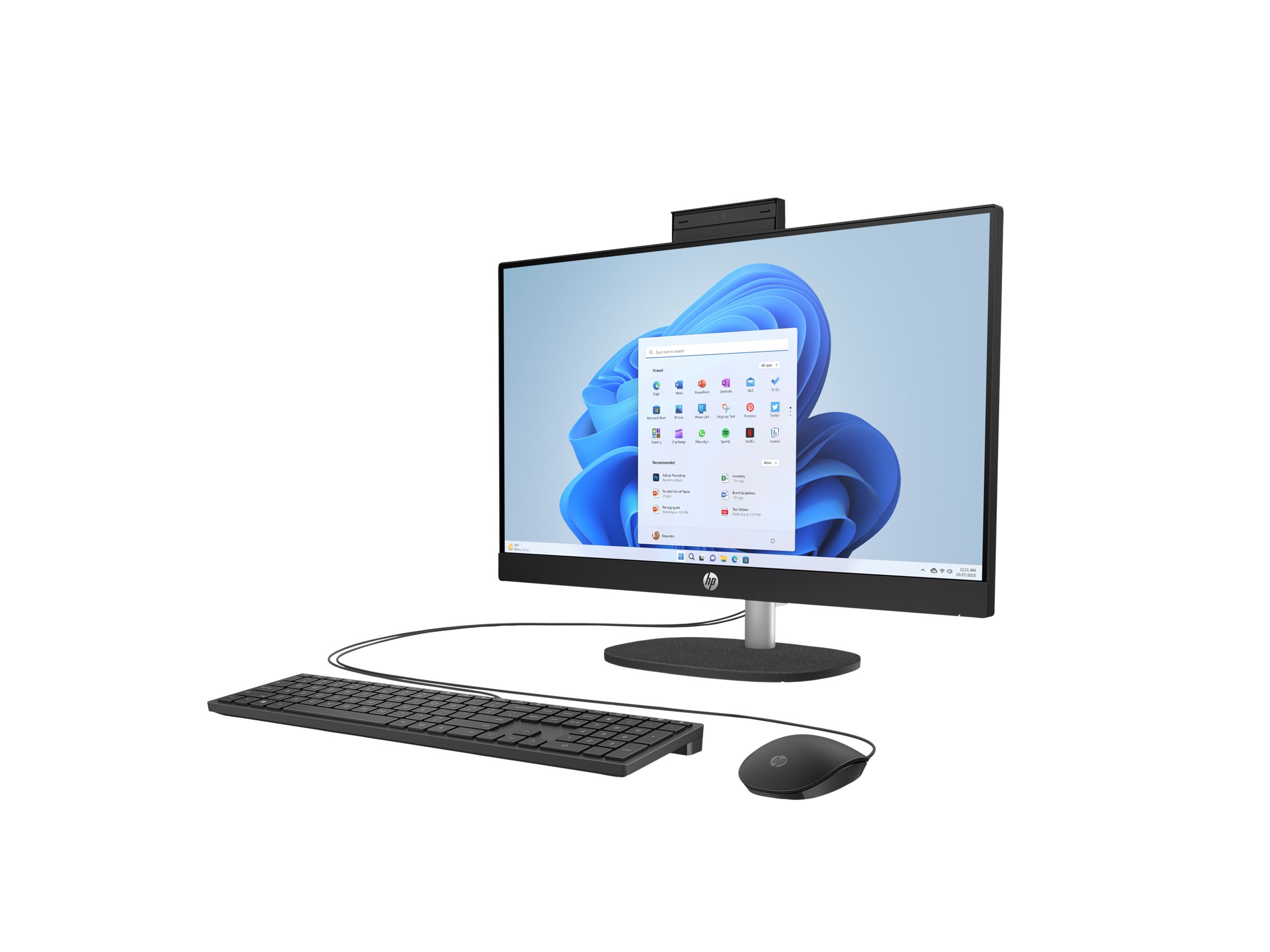 HP 24-cr0040 - All-in-one Ryzen 5 7520U / up to 4.3 GHz | Overview