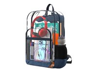 MAXCases Carrying backpack see-through clear