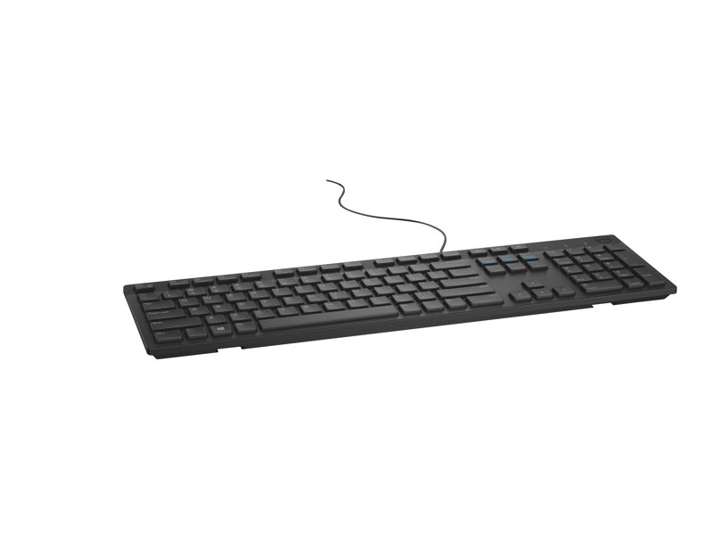 Dell KB216 - clavier - QWERTZ - Allemand - noir Priphrique d\'entre