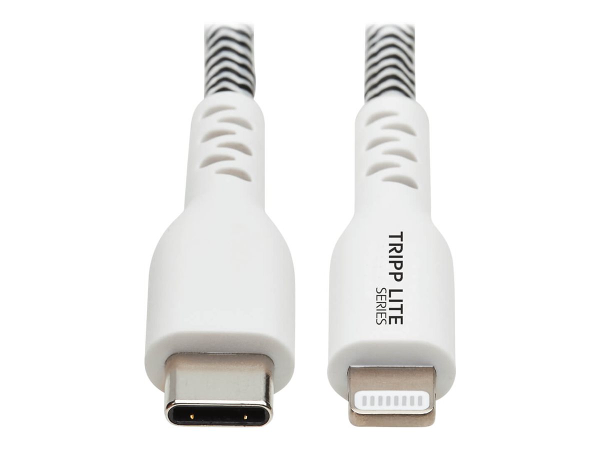 Tripp Lite Heavy-Duty USB-C Sync / Charge Cable with Lightning Connector