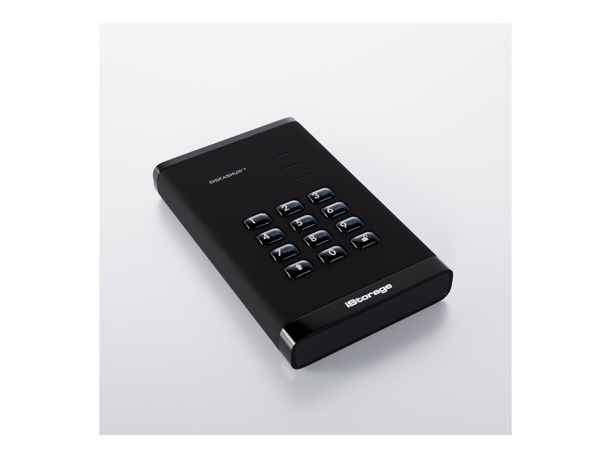 DISKASHUR3 256-BIT 500GB BLACK 500GB HARDWARE ENCRYPTED HDD
