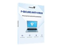 F-Secure Anti-Virus Sikkerhedsprogrammer 3 computere 1 år