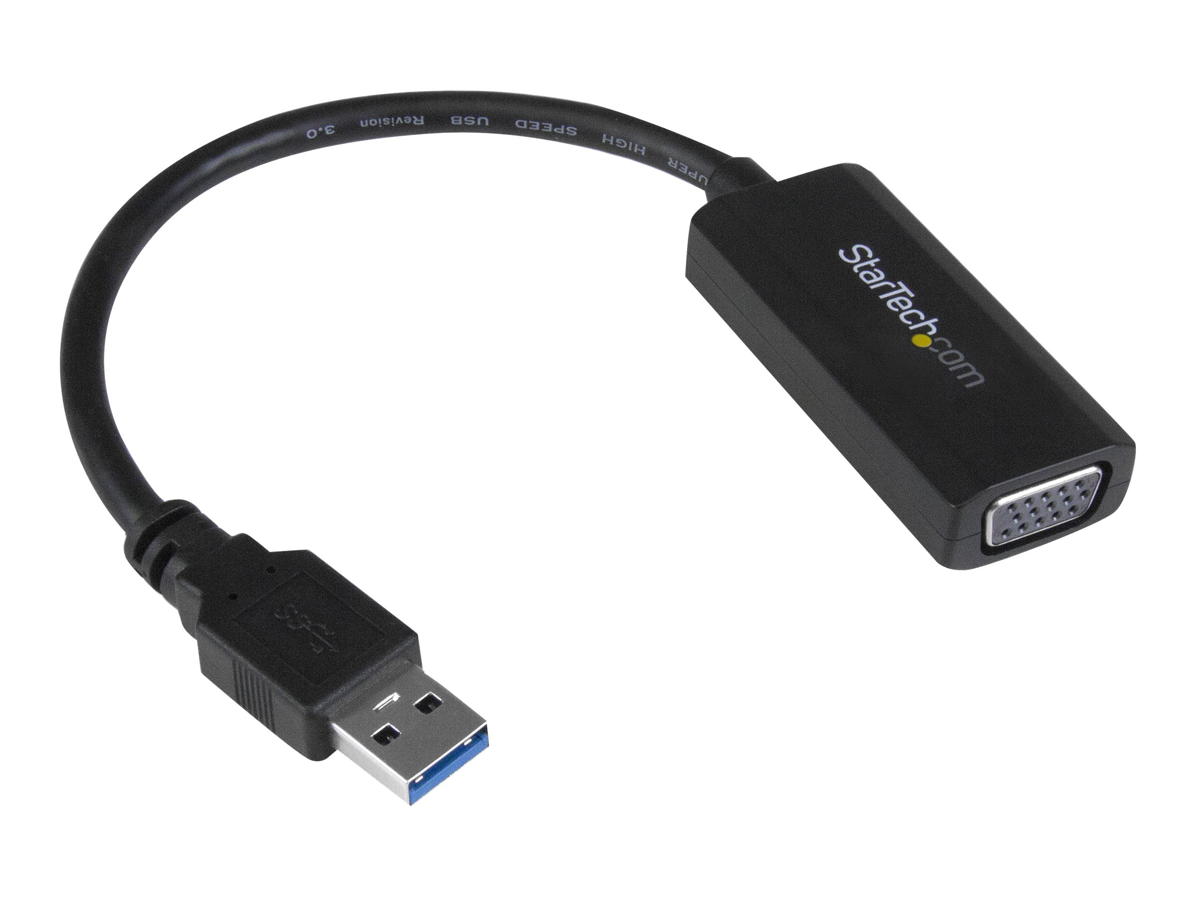 StarTech.com USB 3.0 to VGA Display Adapter 1920x1200, On-Board Driver Installation, Video Converter with External Graphics Card
