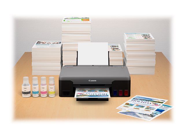 Canon PIXMA G1220 MegaTank - Printer - color - ink-jet - refillable - Legal - up to 9.1 ipm (mono) / up to 5 ipm (color) - USB 2.0