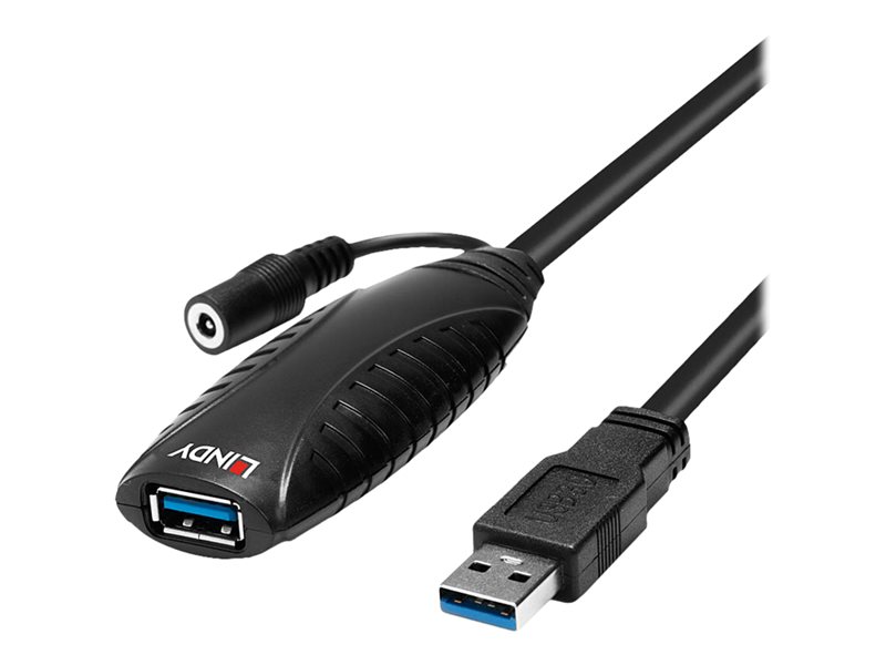 LINDY USB 3.0 Active Repeater Cable - cble de rallonge USB - USB, USB 2.0, USB 3.0