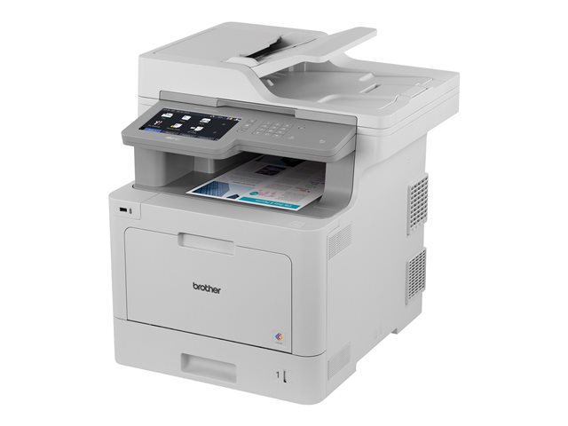 Brother MFC-L9570CDW, Multifunction printer, colour, laser, Legal (216 x 356 mm) (original), A4/Legal (media), up to 33 ppm (copying), up to 33 ppm (printing), 300 sheets, 33.6 Kbps, USB 2.0, Gigabit LAN, Wi-Fi(n), USB host, NFC