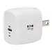 Eaton Tripp Lite Series USB C Wall Charger Compact 1-Port