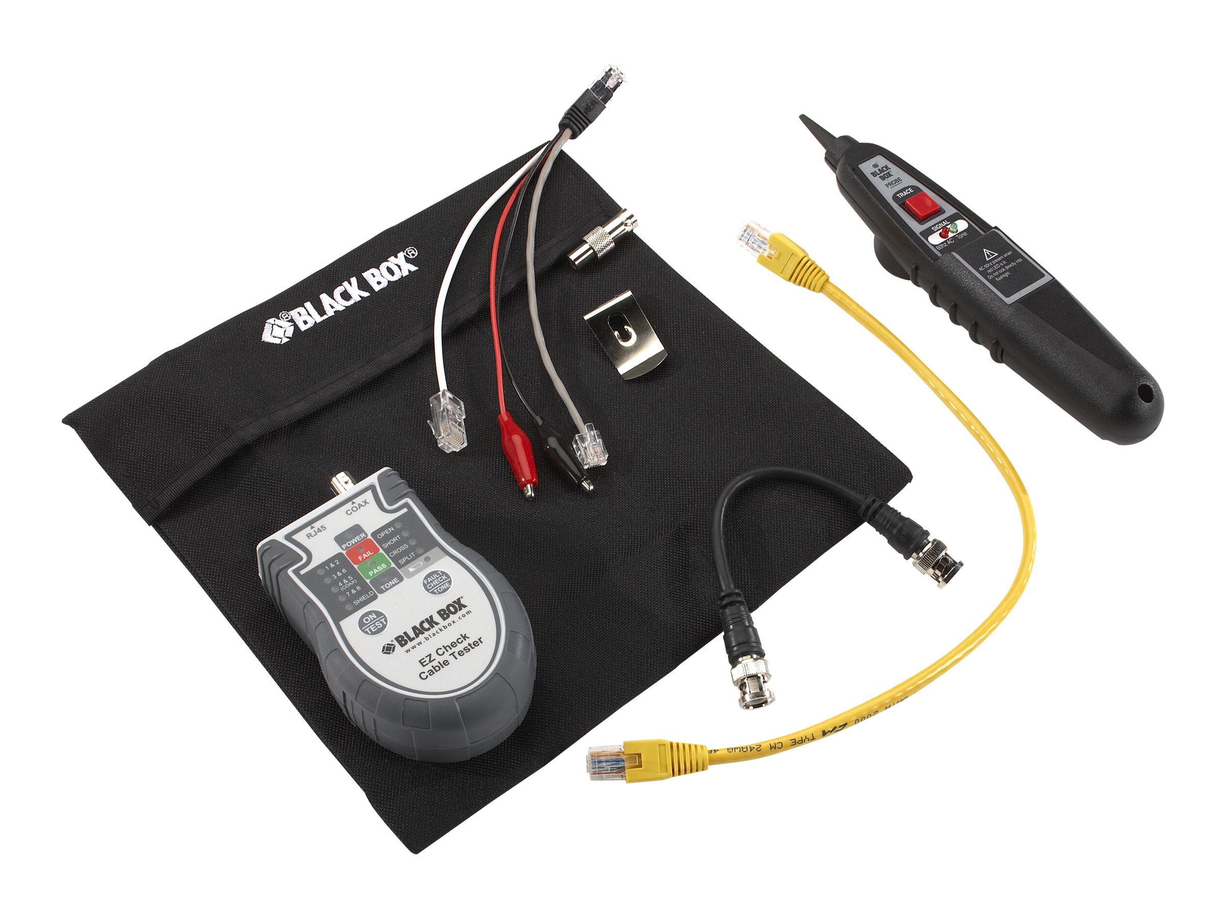Black Box EZ Check Cable Tester with Probe | Overview, Specs, Details | SHI