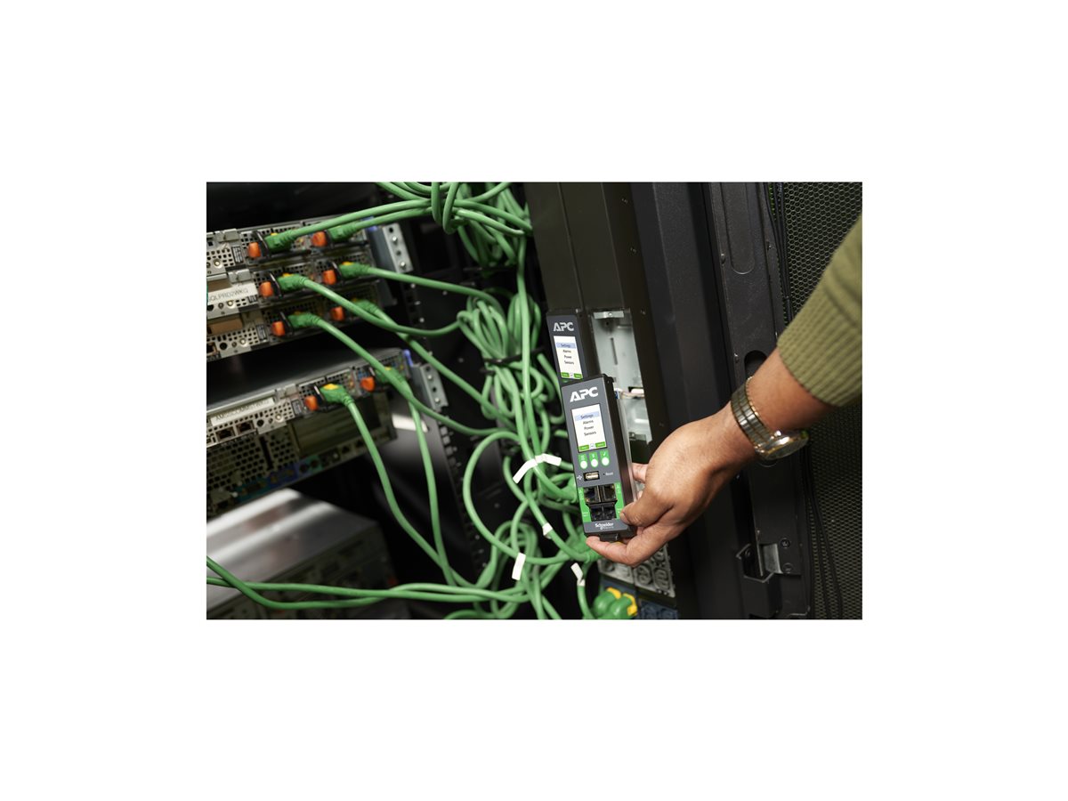 APC NetShelter Rack PDU Advanced - rozvodná jednotka PDU - měřený - 17.3 kW - 17300 VA – foto 9