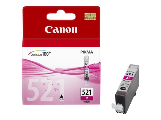 Canon CLI-521M - magenta - original - ink tank